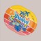 9.25" x 12" 48 Count Summer Sunset Tropical Oval Party Platters